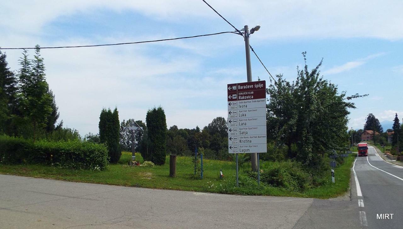 Apartman Mate Rakovica Buitenkant foto